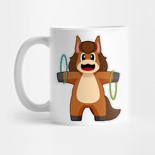 Horse Fitness Gymnastics Sports Mug